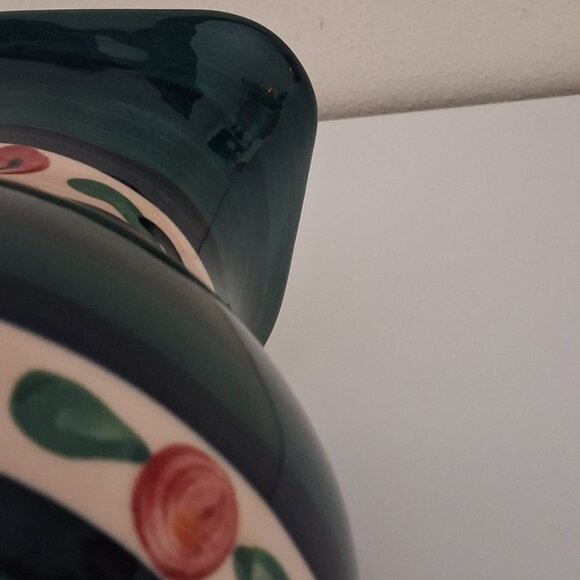 Gail Pittman Signed Art Pottery Juniper Pitcher Vintage Signed 1988 7 1/4" - Picture 8 of 11